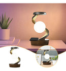 Lámpara de mesa flotante giratoria